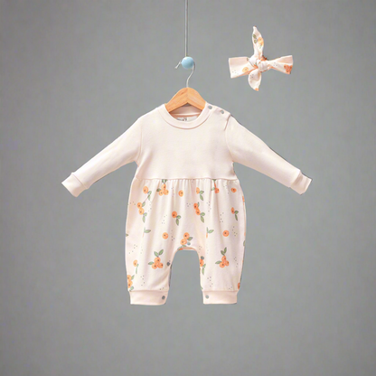 Romper & Headband Set - Sunny Smiles