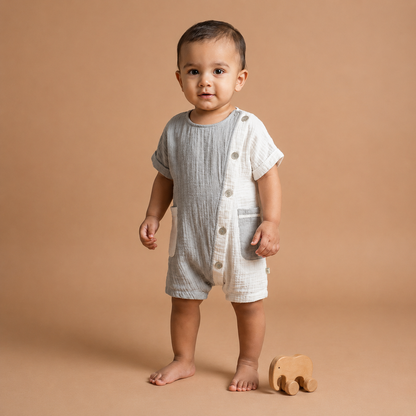 Two-Tone Fun Romper