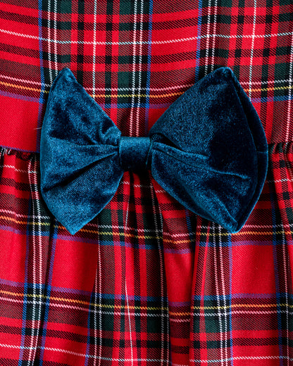 Tartan Dreams with Velvet Gown