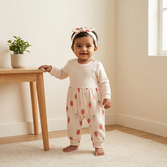 Romper & Headband set - Berrylicious